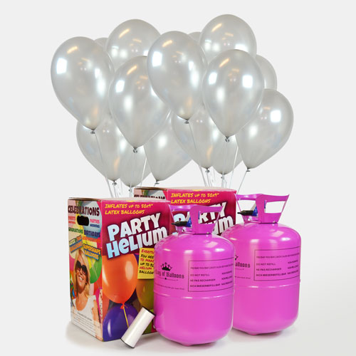Bombonas de gas helio para inflar globos en tu evento o fiesta